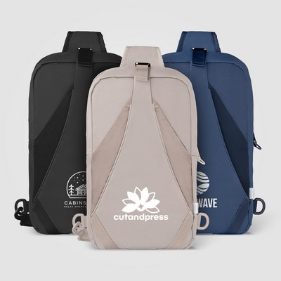 Coastal Threads™ Repreve® Dual Carry Sling Bag - 2.4 gal - Silkscreen